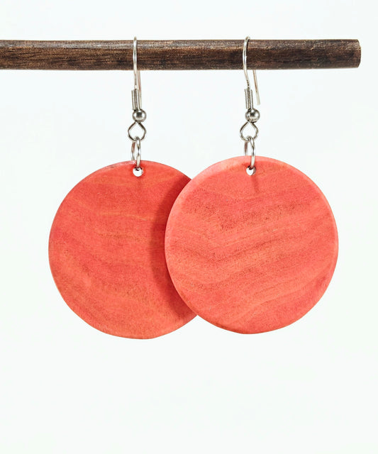 35mm pyöreä pink ivory