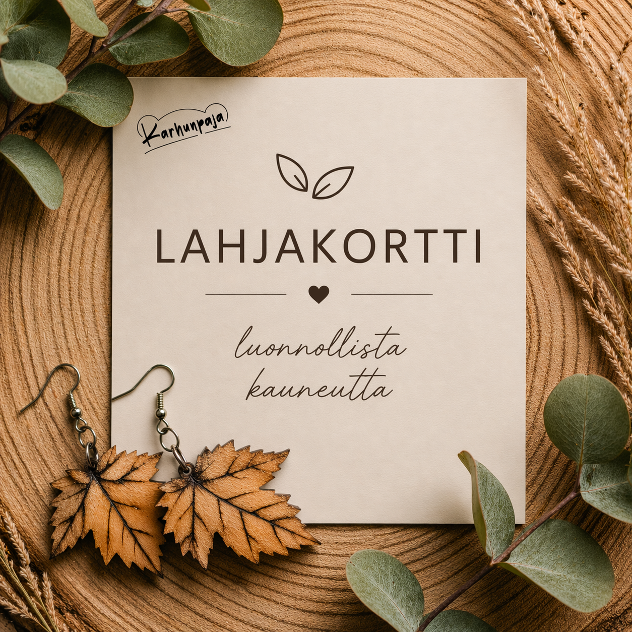 Lahjakortti verkkokauppaan
